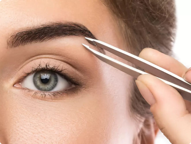 Коррекция бровей