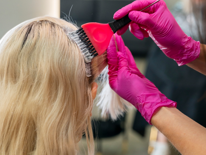 Окрашивания с учетом длины волос