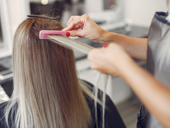 Окрашивания волос балаяж