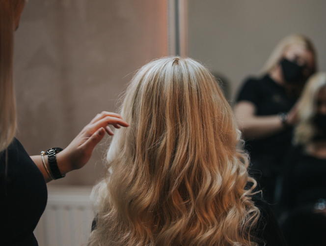 Окрашивания волос мажимеш